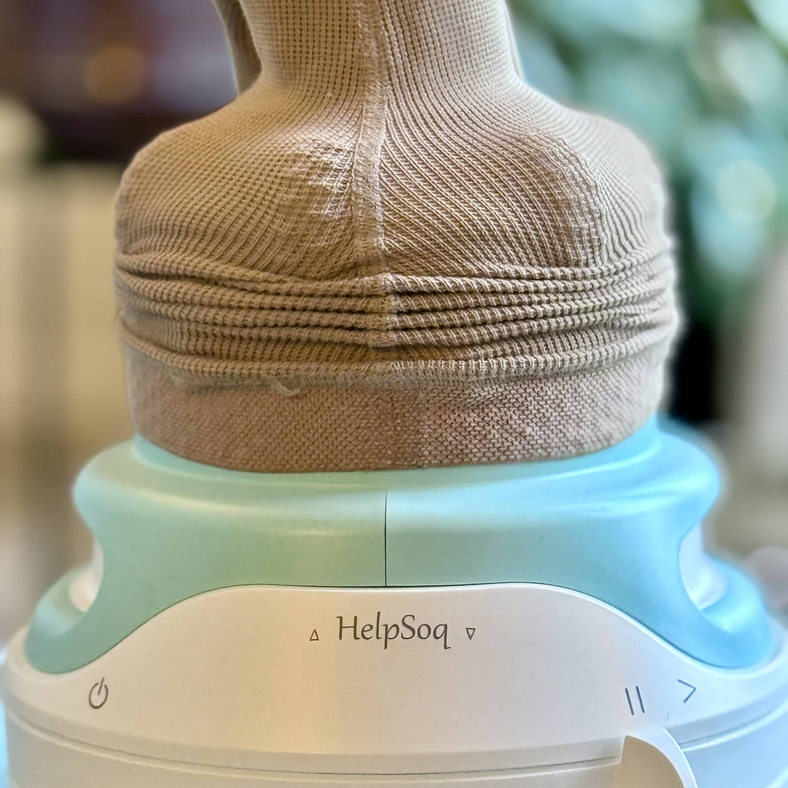 Symmetrie kousnaad en ringnaad. Symmetrisch werken is praktisch bij de HelpSoq